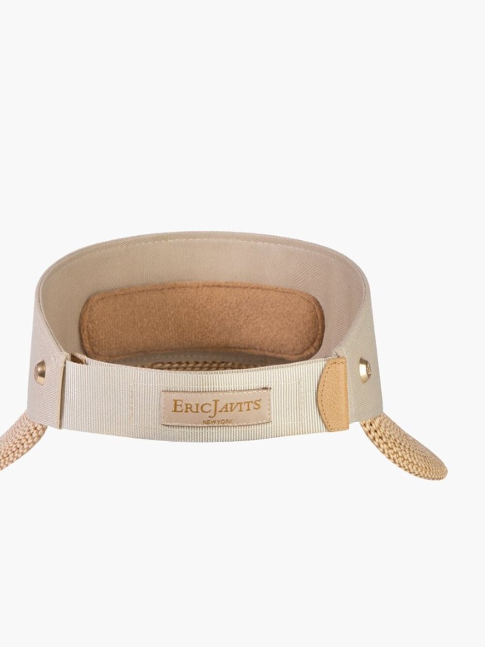 NWT Eric Javits Champ Visor in Original Peanut - Picture 5 of 6